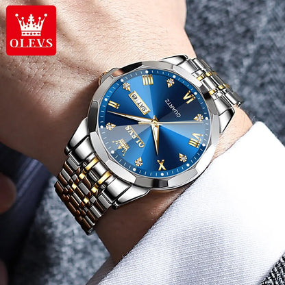 Montre à quartz de luxe OLEVS®